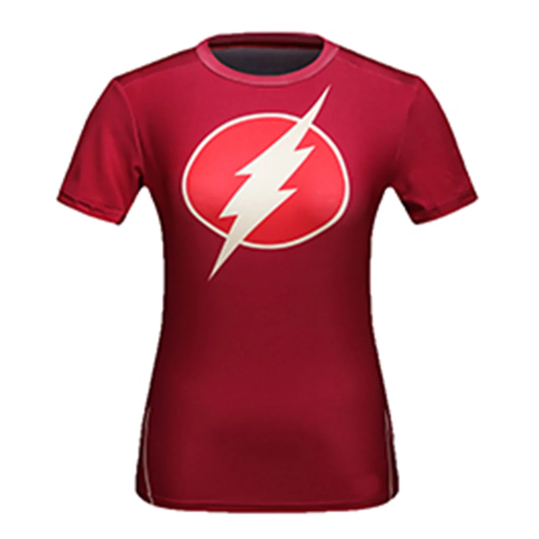 

High Quality Customized O-Neck Short Sleeve Polyester Fabric Printed T-shirts For Women