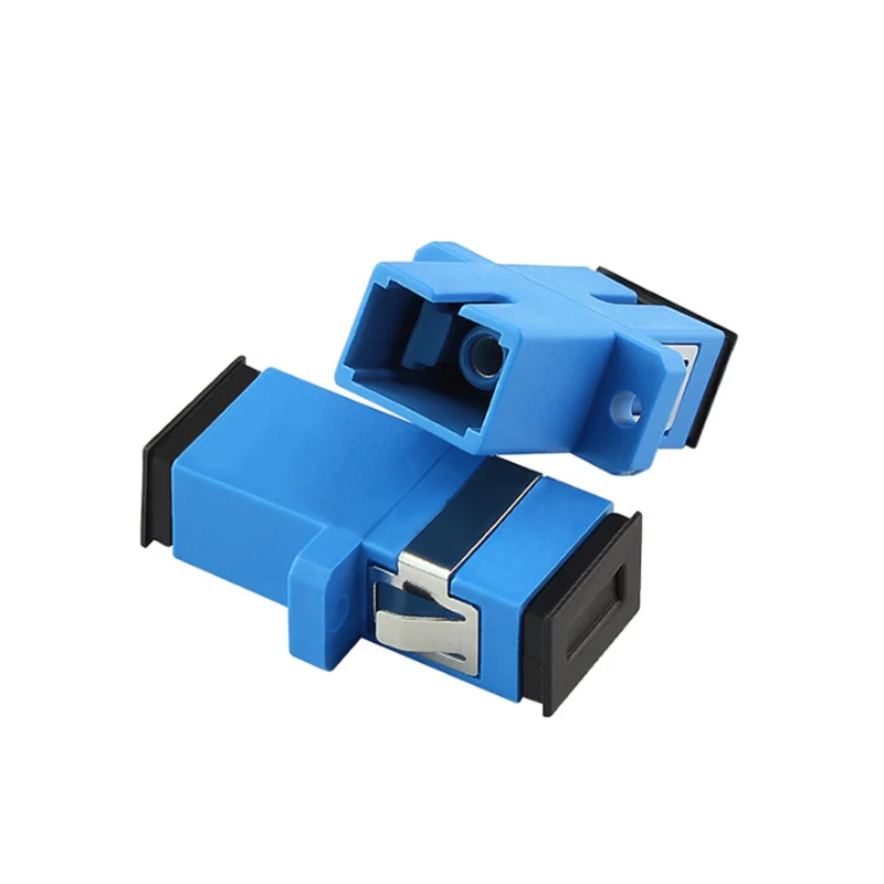 SC Optical Fiber Connector Adapter SC / UPC APC Simplex Singlemode Flange Optical Coupling Fiber Optic Jointing Tool Wholesale
