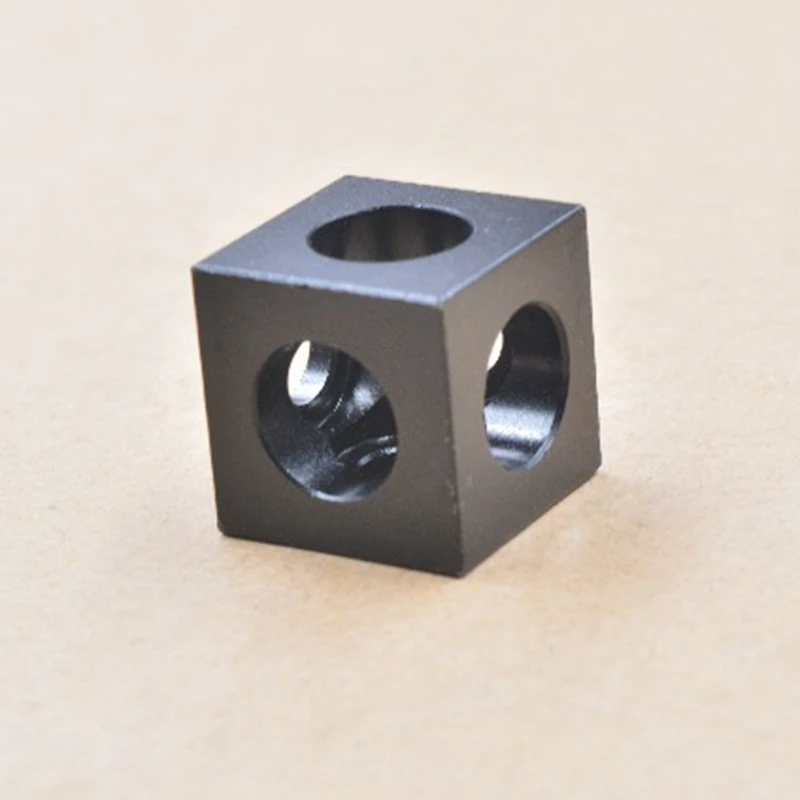 

3D printer openbuilds V-slot three corner cube corner prism connector adjustable wheel bracket