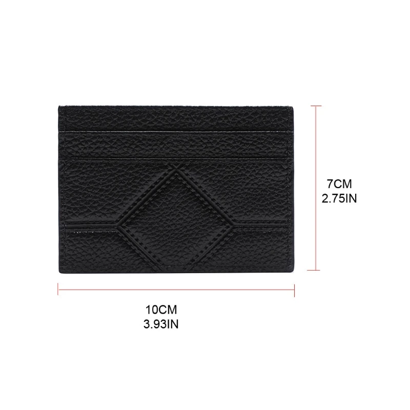 

PU Leather ID Credit Card Thin Wallet Coins Case Holder Cash Pocket Organizer for Women Men Gifts QXNC