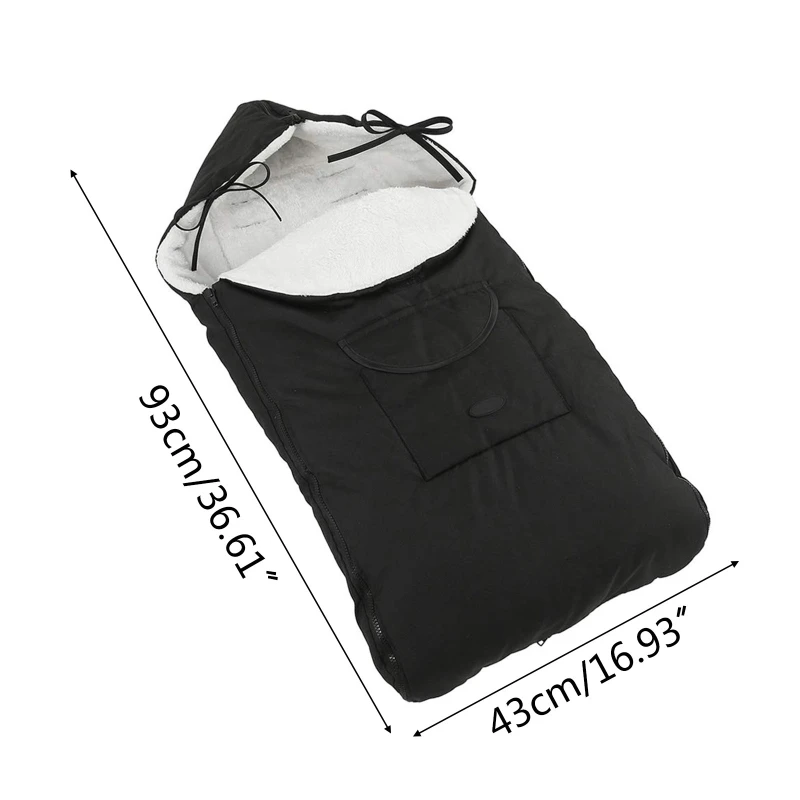 

Baby Infant Stroller Footmuff Windproof Warm Sleeping Bag Swaddle Wrap Blanket Sleepsacks