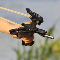 laser slingshot high velocity elastic hunting fishing slingshot shooting catapult bow arrow rest bow sling shot crossbow bolt