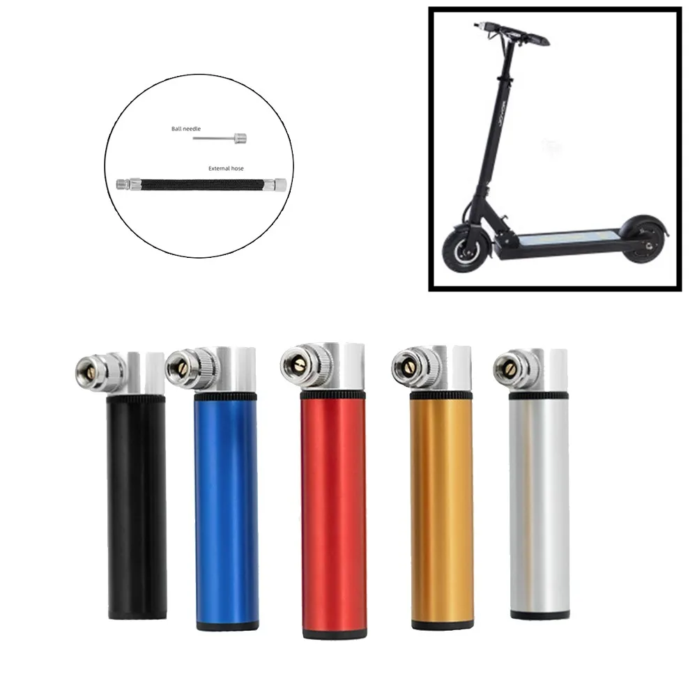 

Mini Bicycle Pump Aluminum Alloy MTB Road Bike Hand Air Pump Portable Cycling Tire Sports Ball Air Inflator Universal For FV/AV