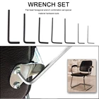 7 шт мини шестигранный ключ декодер каналов кабельного телевидения 0,7 мм-3 мм ключ, дюймовый стандарт отвертка набор ручных инструментов Micro шестигранный ключ, дюймовый стандарт высокой твердостью Аксессуары для инструментов