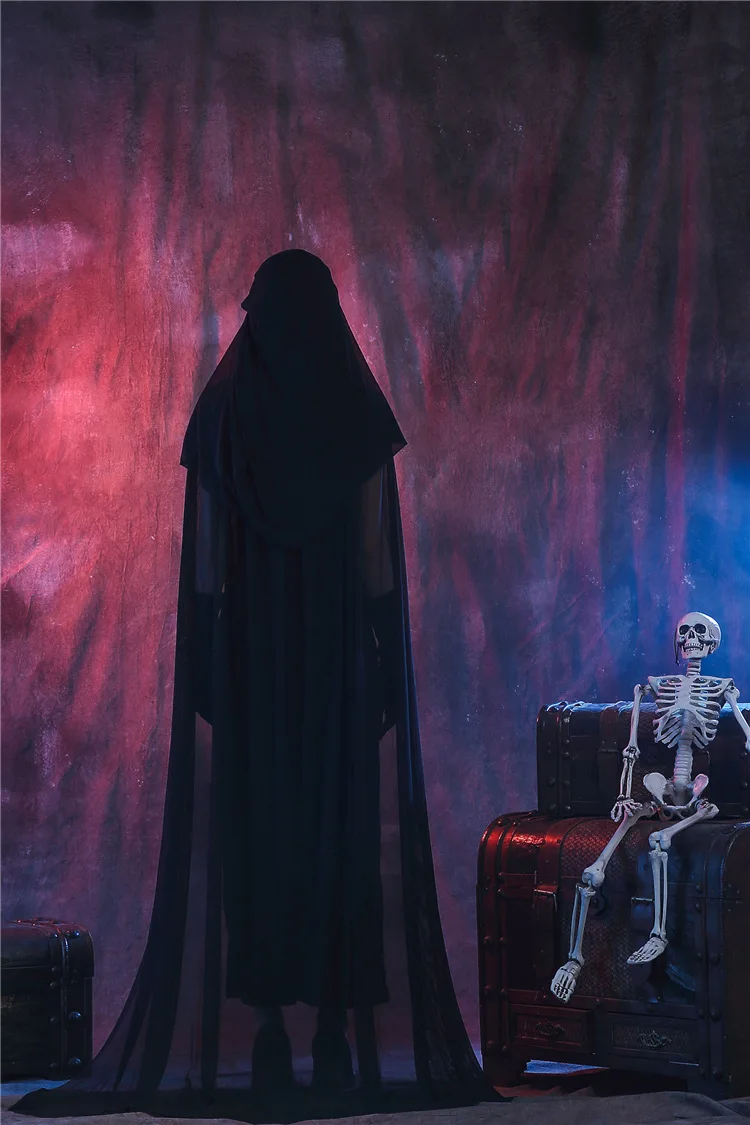 Новинка женские страшные привидения для взрослых черный дьявол зомби