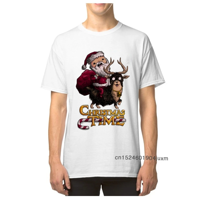 Мужские футболки на заказ рождественские с Санта эльфом топы изображением