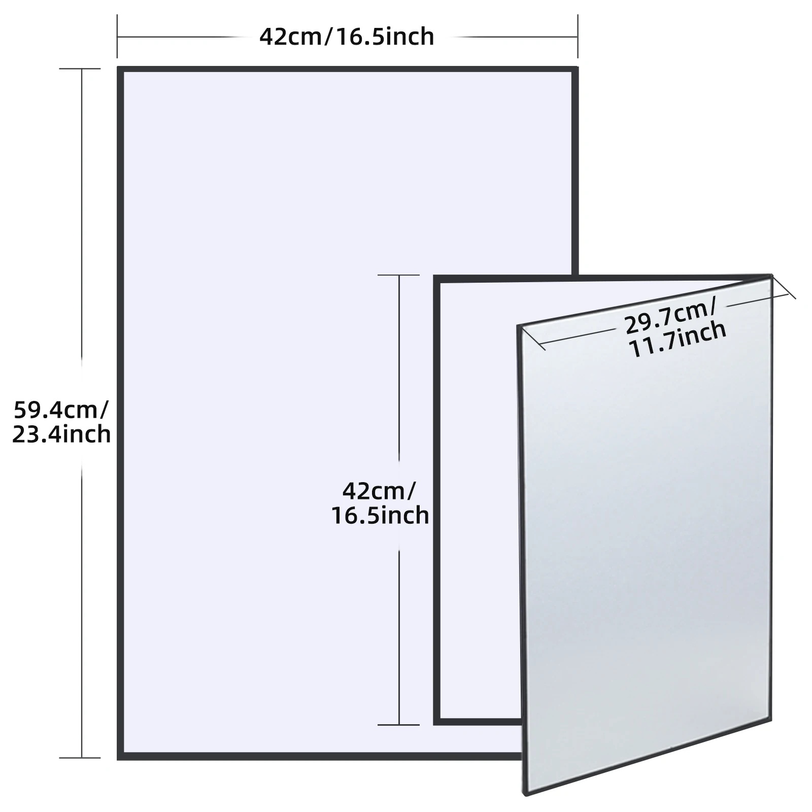3 в 1 складной отражатель для фотостудии 42 х29 см | Электроника