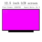 Матрица для ноутбука 12,5 дюйма, b125xtn01, 0 подходит для M125NWN1 R0 b125xtn01, 0, HB125WX1-200, LP125WH2-TPH1, светодиодный ЖК-экран 1366*768