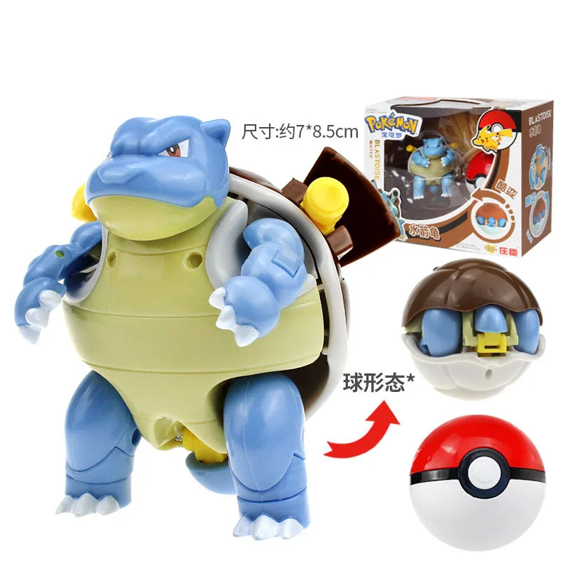 Экшн-фигурки Takara Tomy Pokemon игрушки-трансформеры Пикачу модели кукол для детей