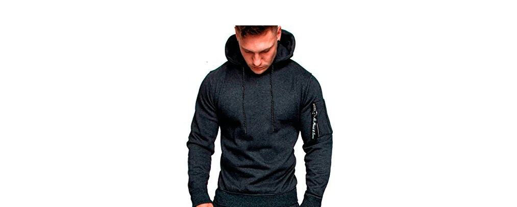 Deep Grey Top Осенний мужской спортивный костюм топ низ спортивный тренировочный костюм брюки Толстовка пальто M-2XL - Цвет: Deep Grey Top