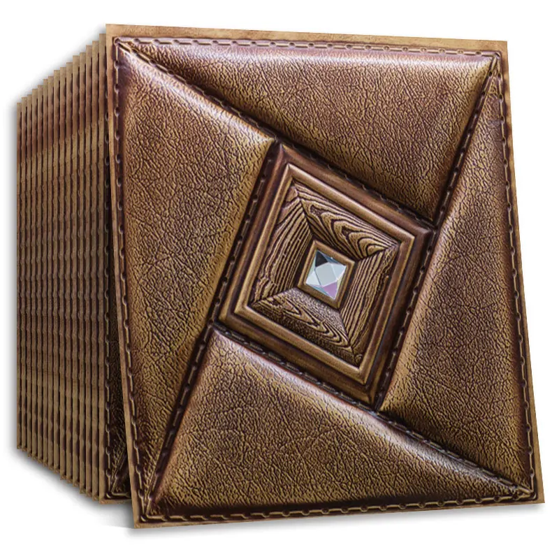 3D обои из искусственной кожи кирпичная стена бумага пилинг и палка для гостиной