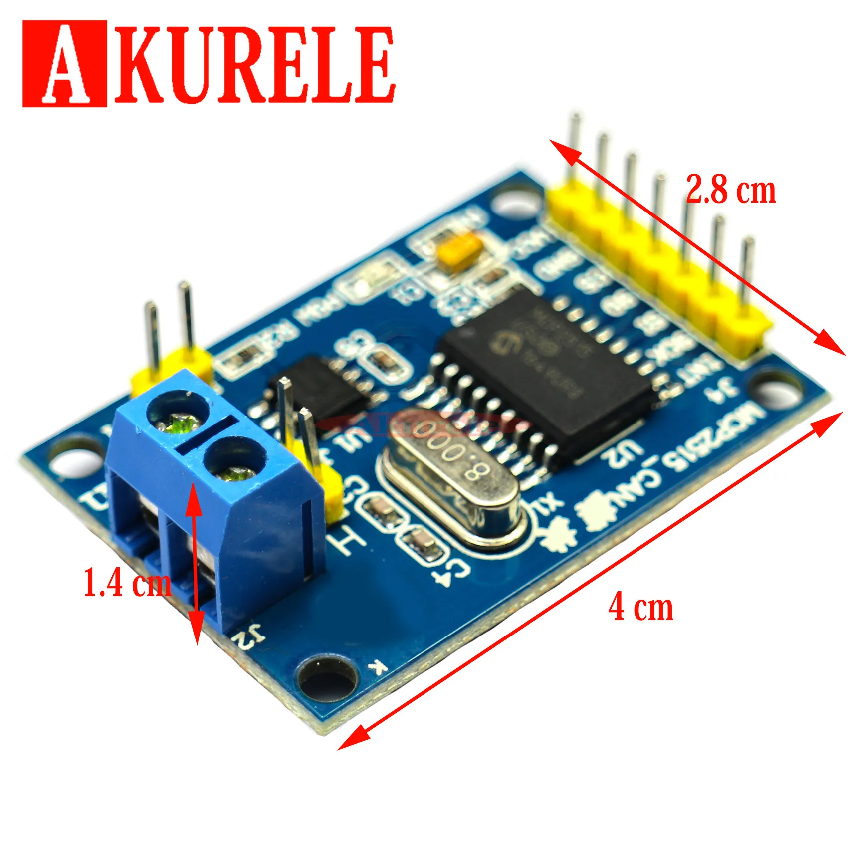 Модуль шины CAN MCP2515 TJA1050 приемник SPI модуль 51 MCU ARM для Arduino 100 шт. | Электроника