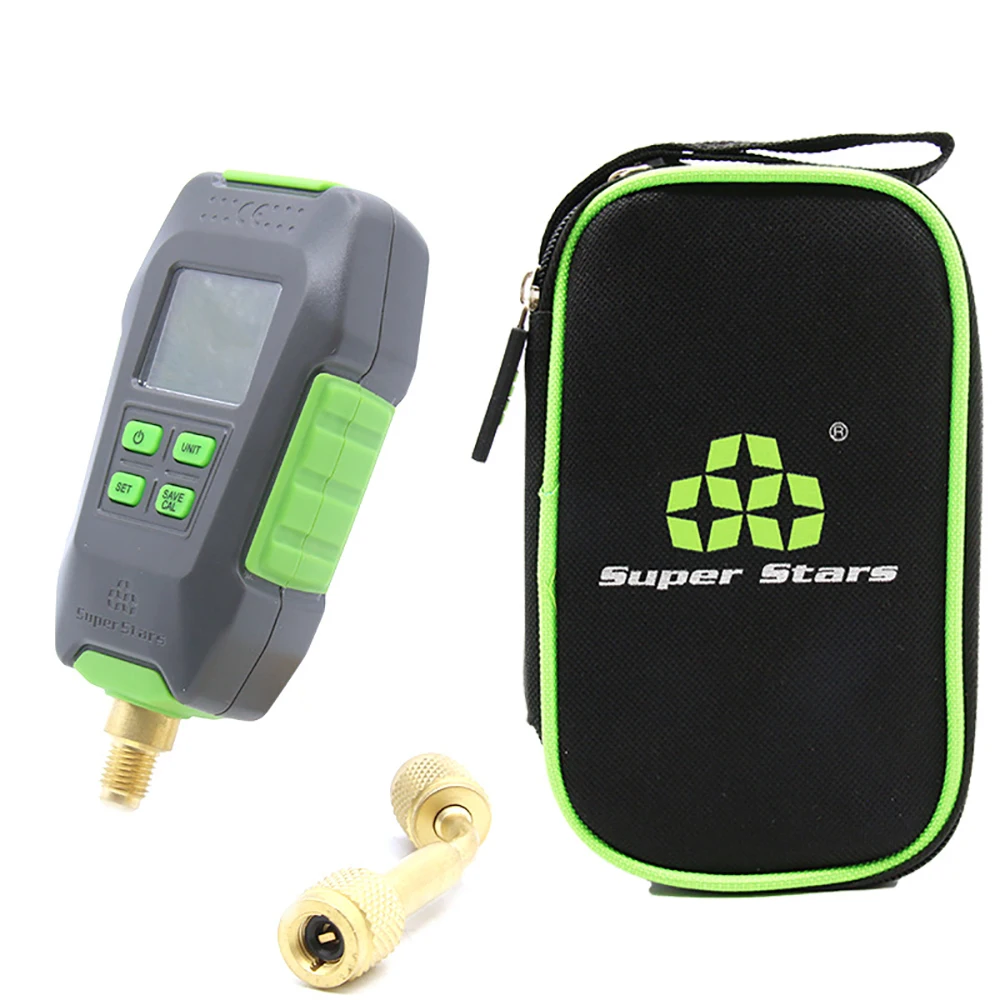 Цифровой вакуумный манометр электронный Высокоточный измеритель давления 0 5 МПа