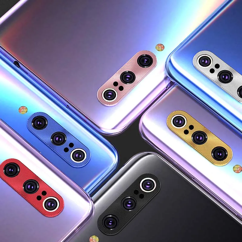 Case For Xiaomi Redmi Note 7 K20 Pro Mi 9T 9 8 SE A2 A3 Lite Mix 3 CC9 CC9e Camera Lens Protective Metal Ring Back Coque Cover |