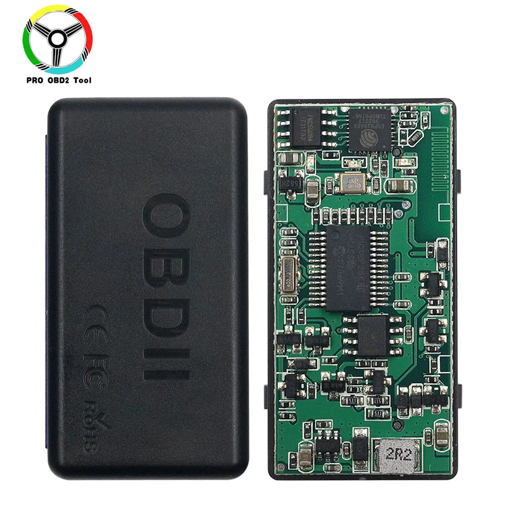 Супер Мини ELM327 Wifi V1.5 OBD2 PIC18F25K80 чип ELM 327 OBDII диагностические инструменты для