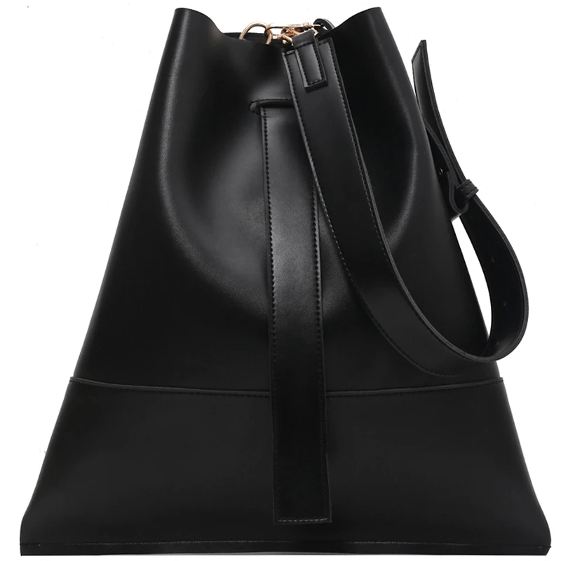 

Designer High Capacity Soft Vintage PU Leather Crossbody Bags for Women 2021 Trend Handbag Women's Branded Shoulder Totes