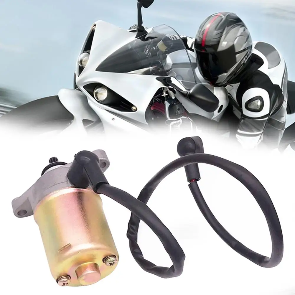 Мотоцикл Скутер мопед ATV Go Cart электрический стартер двигатель для GY6 50cc