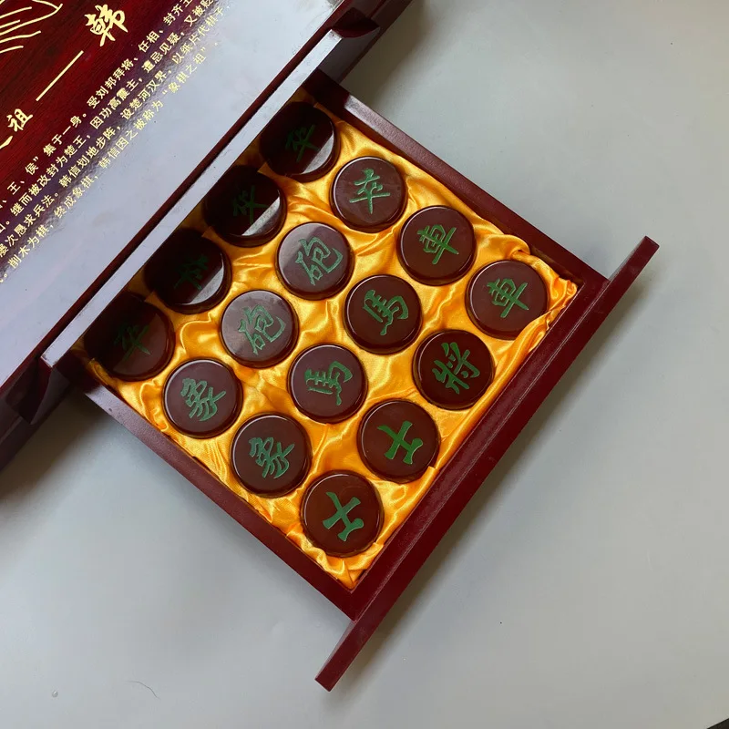 

Crafted Minimalist Chinese Chess Tournament Wooden Large Chinese Chess Party Games Classic Jogos Tabuleiro Chess Games BG50XQ