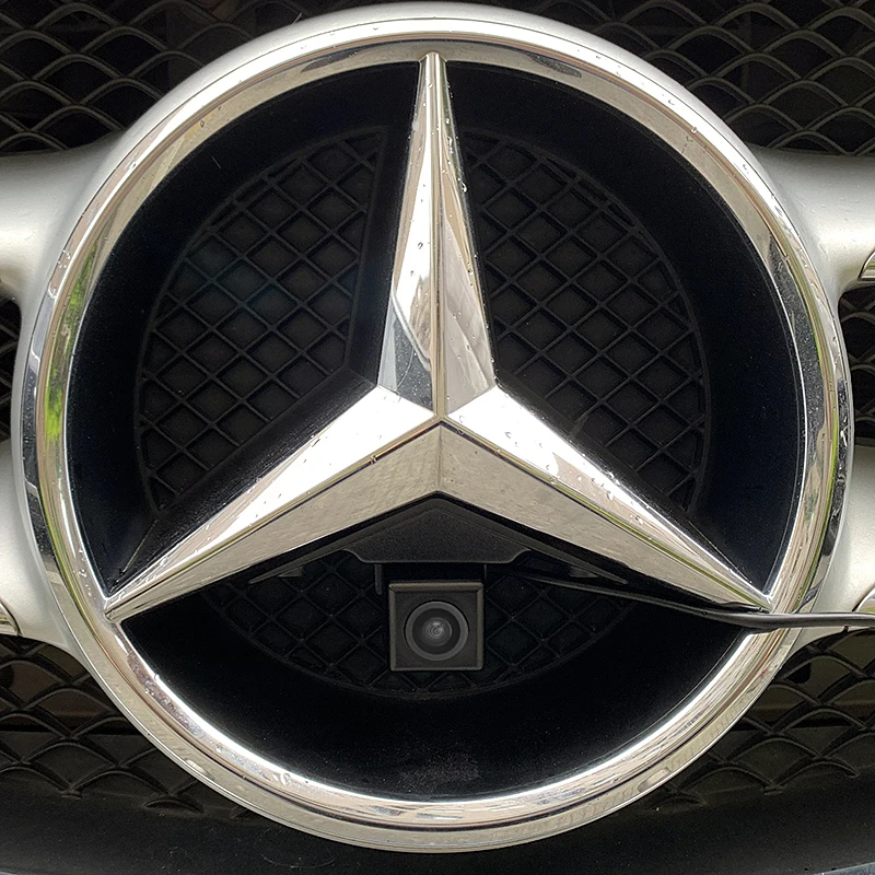 Камера ночного видения GreenYi CCD с логотипом Переднего Вида для Mercedes Benz Vito Viano A B C E G GL