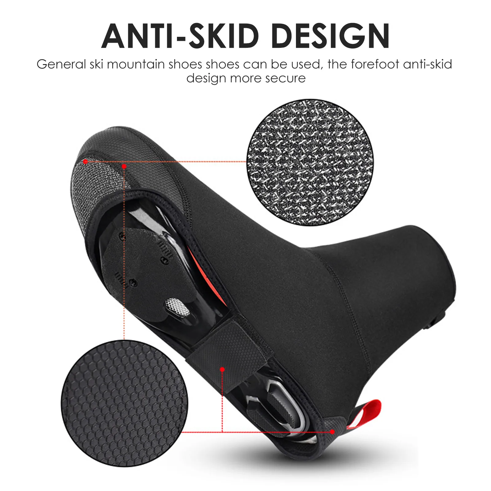 

Cycling Shoe Covers Waterproof Windproof Warm Woman Man Comfortable Bike Shoes Covers Outdoor Sports Rain Overshoes