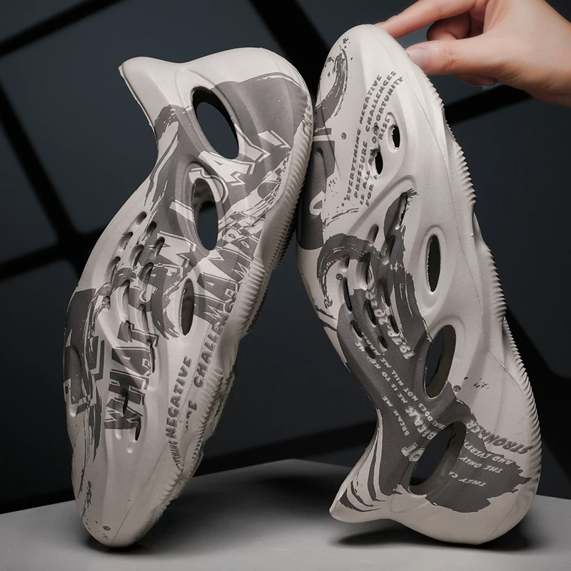 

2021 Mens Eva Garden Shoes Summer Sandals Breathable Clogs Lightweight Big Size