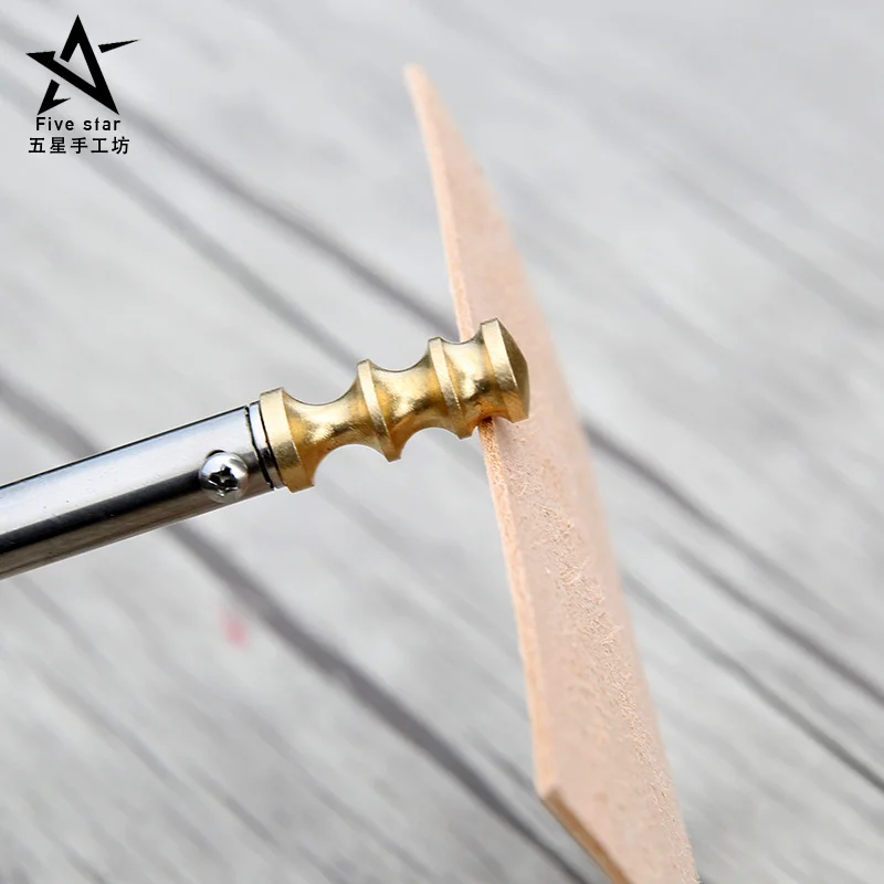 Насадка для паяльника с кожаными краями насадка латунными ручная работа | Дом и