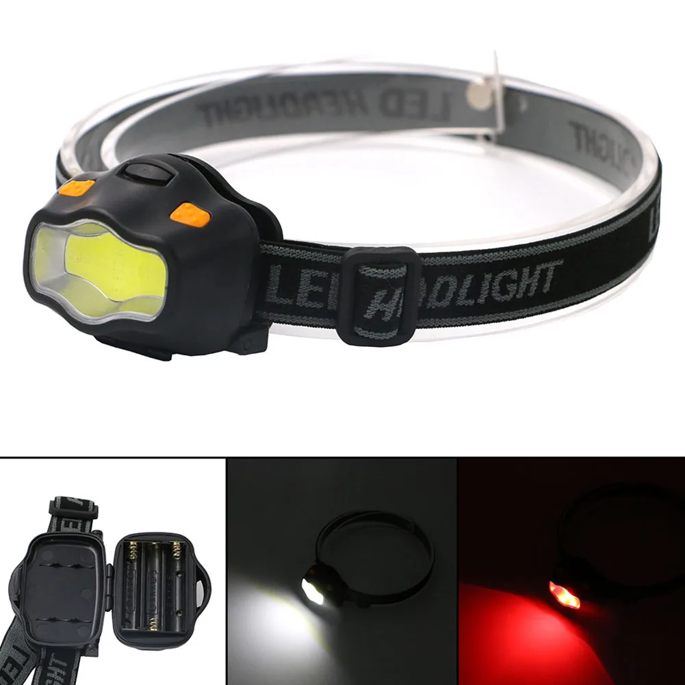 3 Вт светильник вспышка водонепроницаемый уличный COB светодиодный налобный