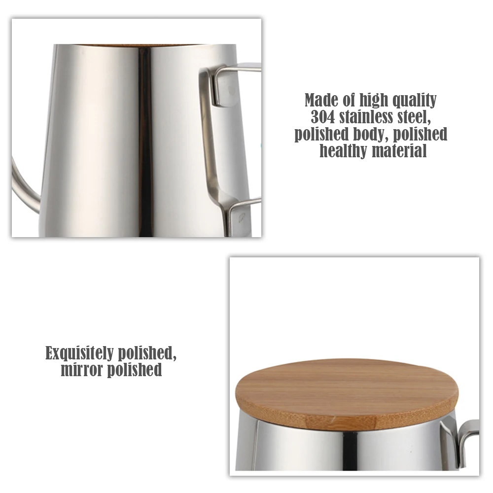 Кофейник с длинным узким носиком из нержавеющей стали 350 мл|Кофейники| |