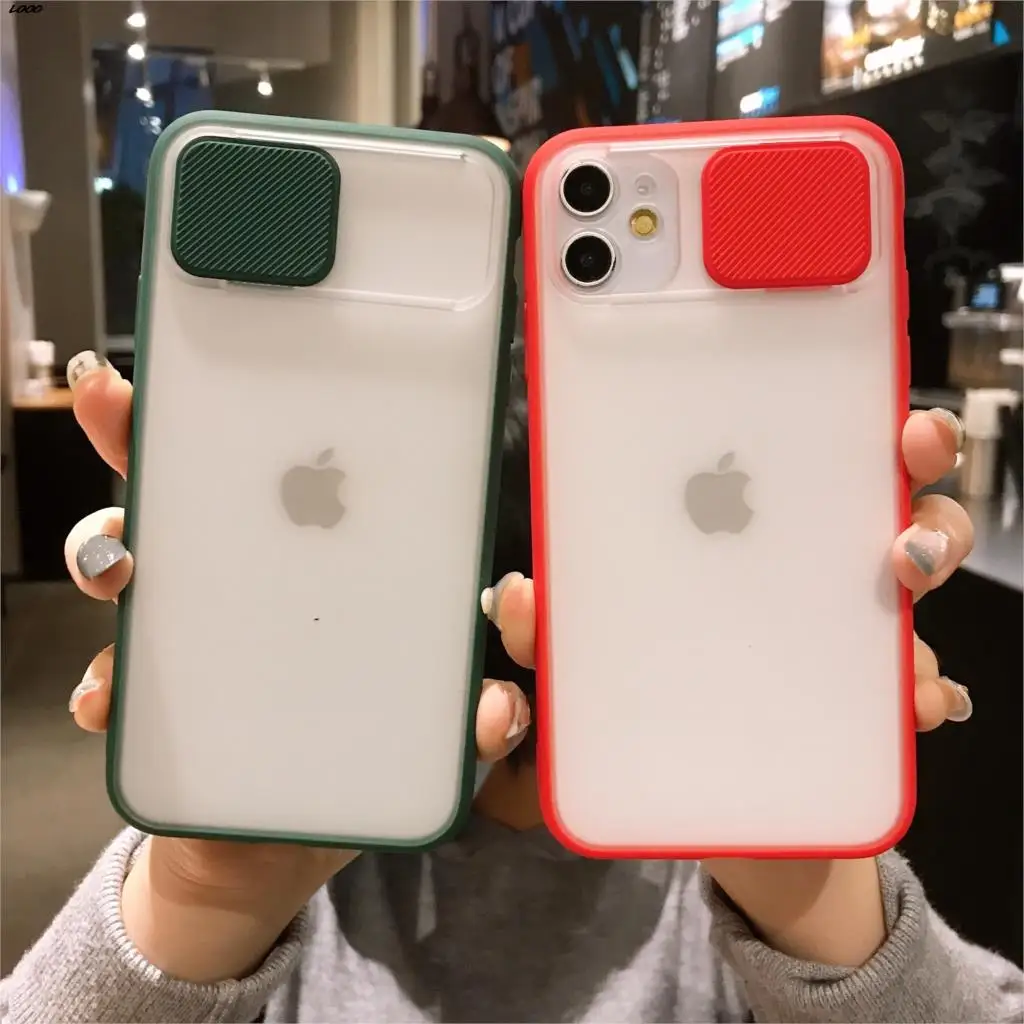 Простая матовая защита для камеры противоударный чехол телефона iPhone 11 Pro X XR XS Max 7 8