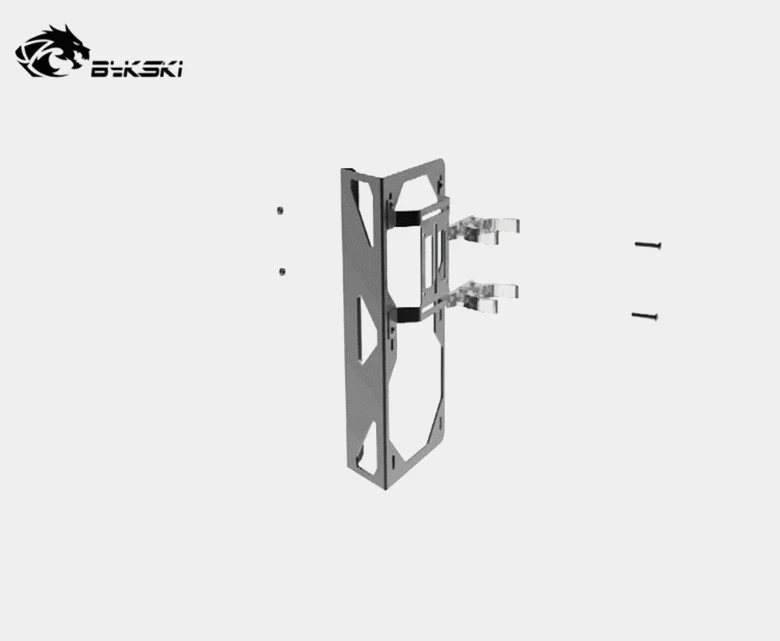 BYKSKI Silver 150/200/260 мм X 50 мм Диаметр цилиндрический дизельный двигатель с водяным охлаждением бак Алюминий сплав Хладагент+ акриловый G1/4 резервуар