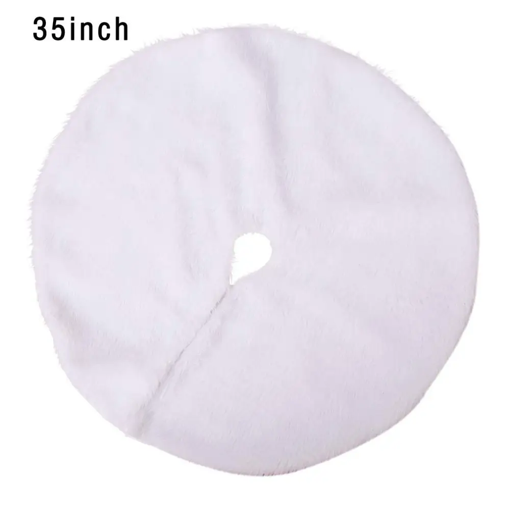 

Christmas Tree Short Plush Decorative Mat Creative Decoration Bottom Festival Scene Matching Bottom Pad