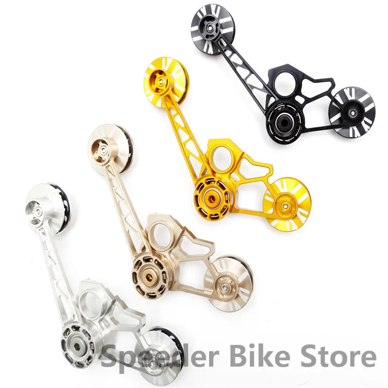 Aceoffix 4 вида цветов для велосипеда brompton натяжитель Алюминий CNC из алюминиевого