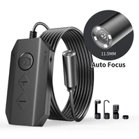 auto focus wireless endoscope 5 0mp 1080p 6x zoom wifi borescope camera ip67 sewer plumbing snake camera with led for ios tablet