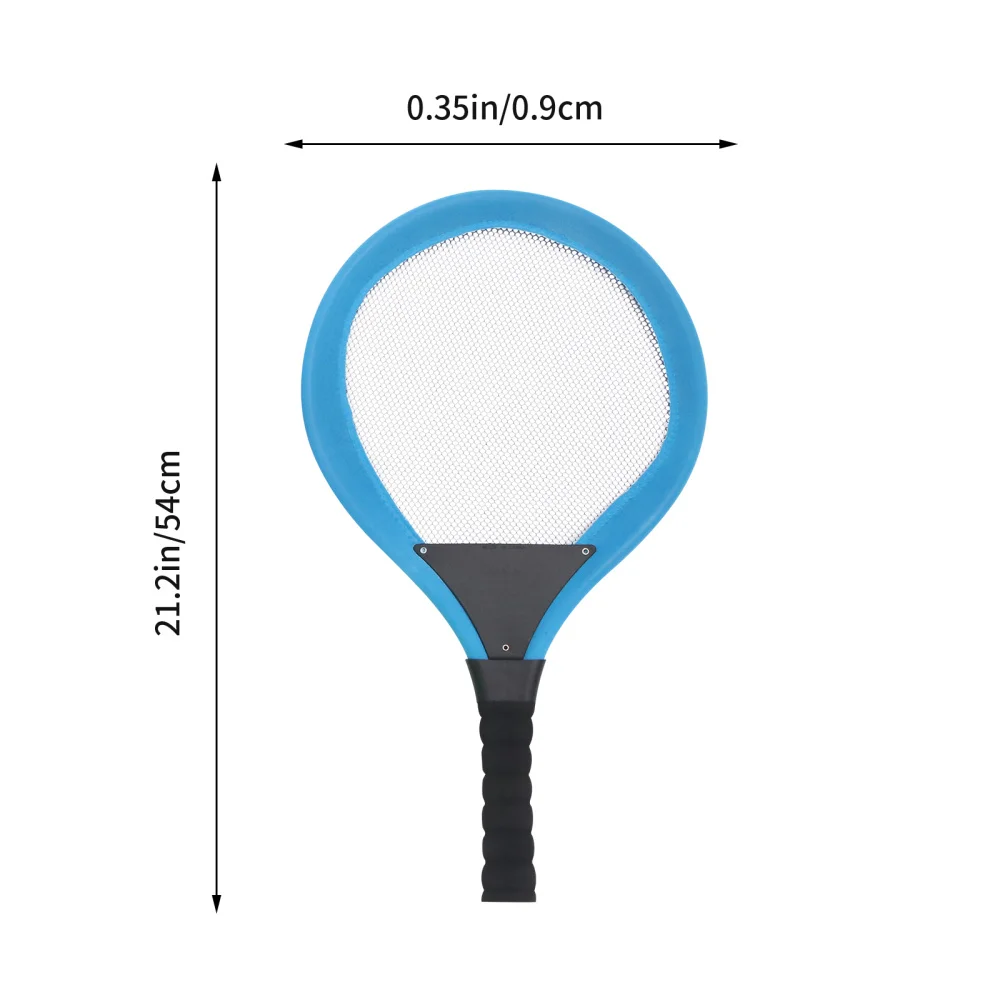

2pcs Badminton Tennis Rackets Children Kids Outdoor Sports Parent-Child Sports Educational Sports Game Toys(Orange)