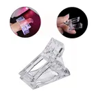 510 шт. накладные ногти зажим быстрого Строительный набор для ногтей, гель вспомогательный инструмент для маникюра Пластик рисунки на ногтях зажим с расширением