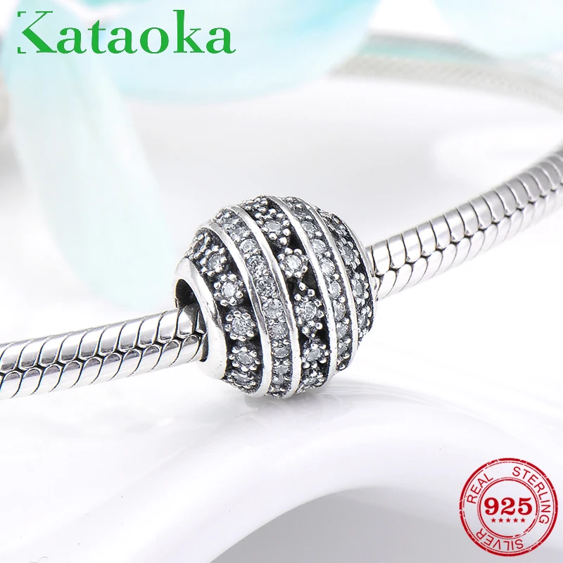 2018 Мода 925 стерлингового серебра подсолнухи Циркон encircle амулеты Бусины Подходят