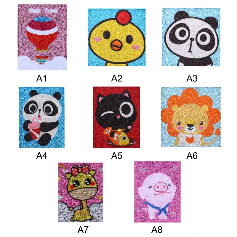 Сделай сам украшение для дома картина с изображением животных из мультфильма