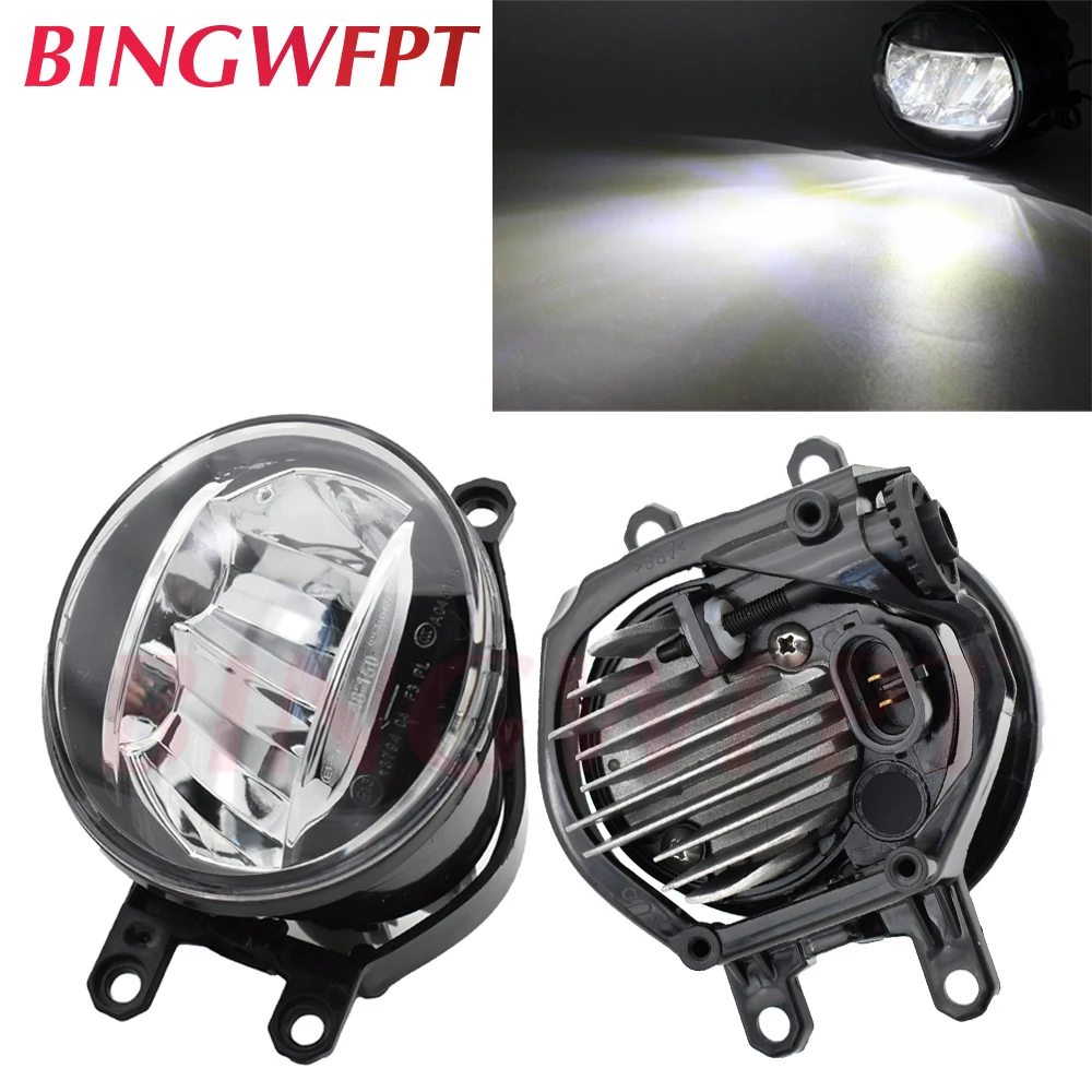 2 шт./пара (правый + левый) передний бампер автомобиля высокой яркий светодиодный