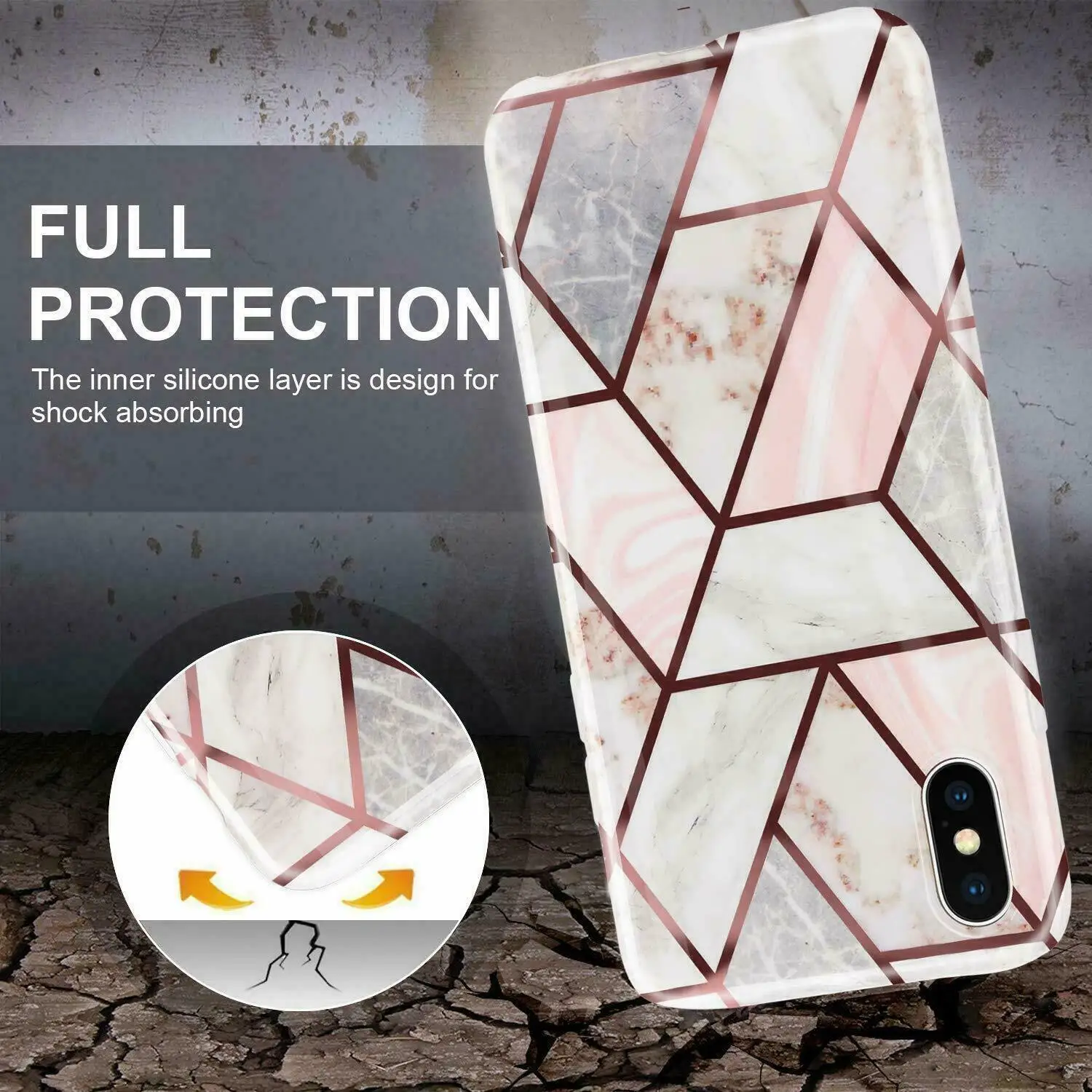 Для samsung Note 10 Plus 5G мраморный силиконовый ТПУ мягкий чехол противоударный бампер