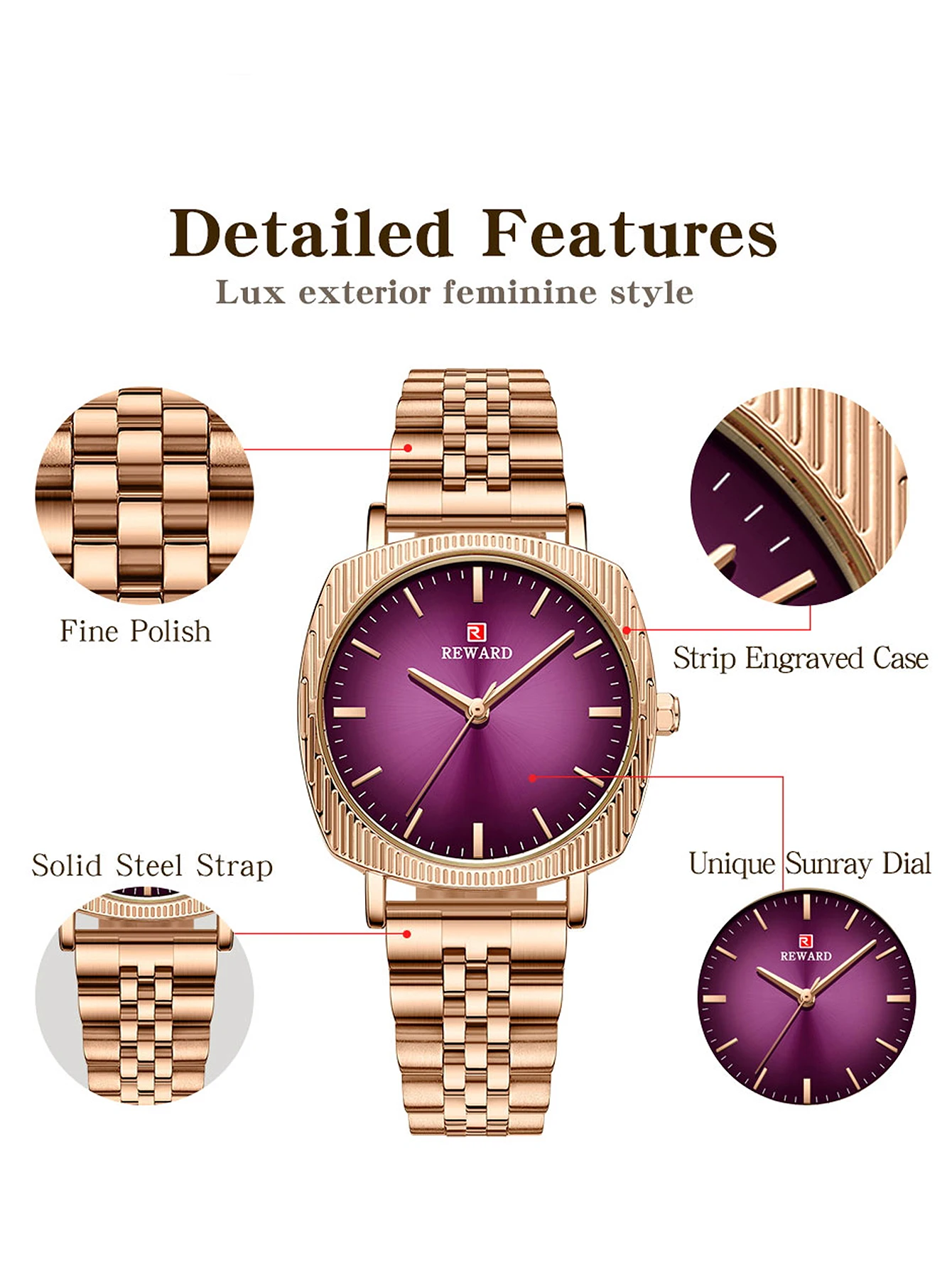 Женские наручные кварцевые часы |