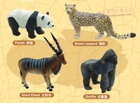 tomy 4d assembling and inserting wild animal toys assembling dinosaur eggs and rare wild animals panda and giraffe model
