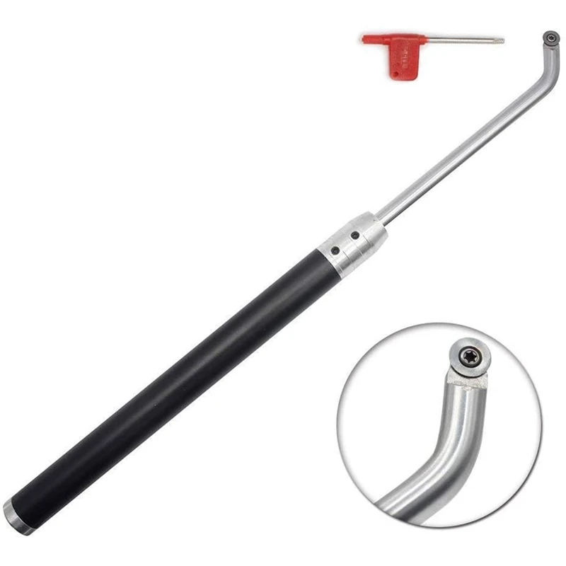 

Wood Turning Tool Set Carbide Tipped Lathe Finisher/RougherTool Set with Round/Square/Diamond Carbide Insert