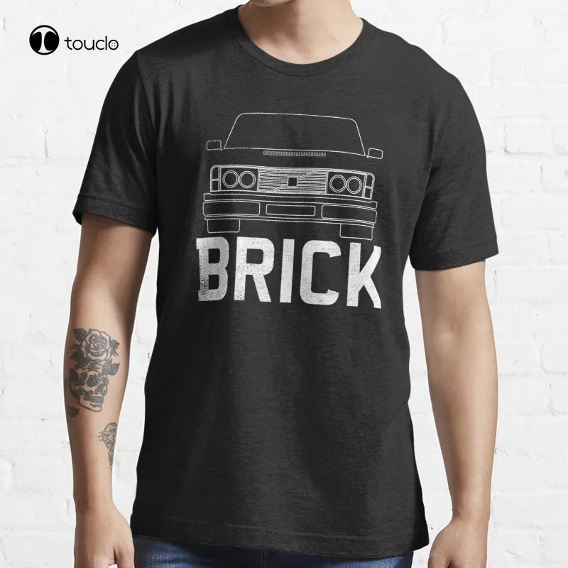 

Old 240 Brick Old Cars 244Gl 240Gl Swedish T-Shirt Cotton Tee Shirt