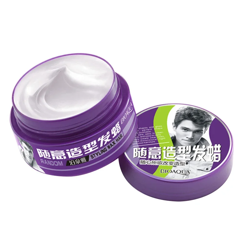 Гель помада для укладки волос мужчин глина грязевой воск матовый молдинговый