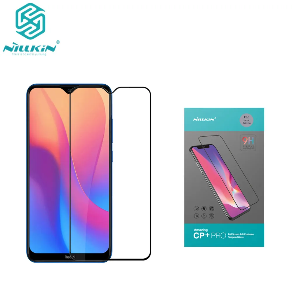 Защитное стекло NILLKIN Amazing Nanometer закаленное 9H 2.5D с полным покрытием для Xiaomi Redmi 8A CP +