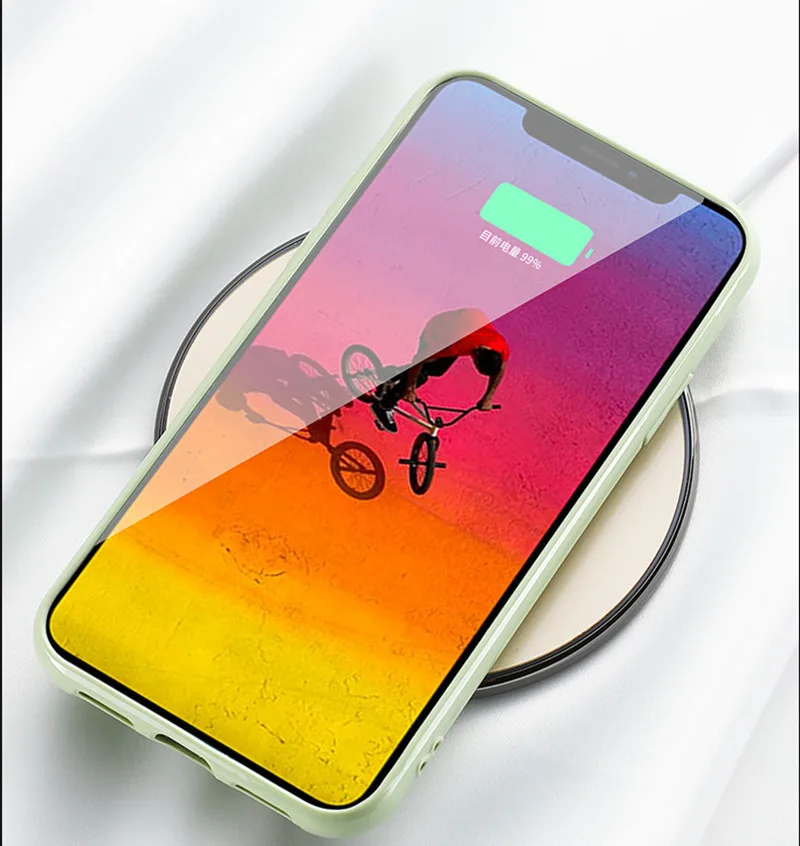 Чехол funda для iphone 11 pro max чехол чемодана мягкий силиконовый роскошный 6 6s 7 8 plus X XS MAX
