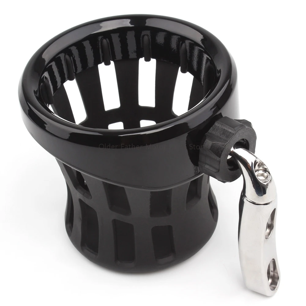 Online Soporte De Copa De Bebida Para Motocicleta, Manillar De Aluminio Negro, Soporte Para Bebidas Apto Para Modelos Honda Goldwing GL1800 2018