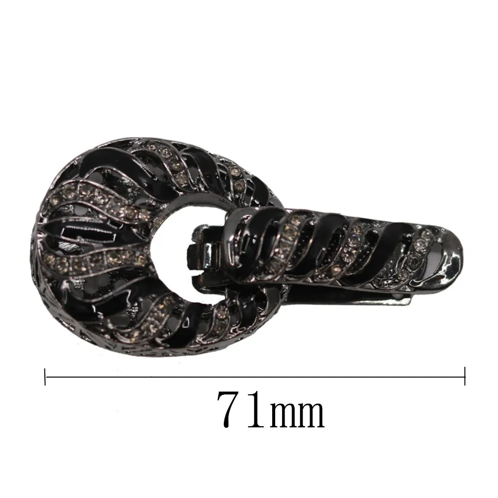 Высококачественная металлическая кнопка со стразами 71 мм украшение для свитера