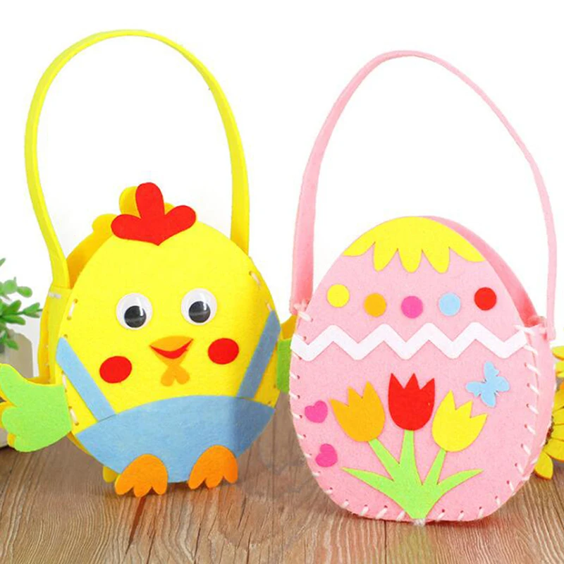 Милый мультфильм мешок ручной работы игрушка нетканый материал Ремесло Декор