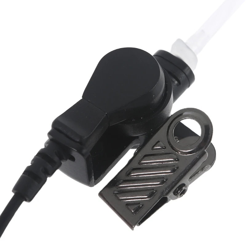 

Black 1.5m /59.06inch Walkie-talkie Air Duct Headset Anti-radiation for Motorola X-PR 7350 X-PR 6350 6550 Drop shipping